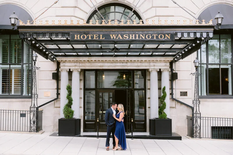 Melissa and Alex’s National Mall engagement photograph 24