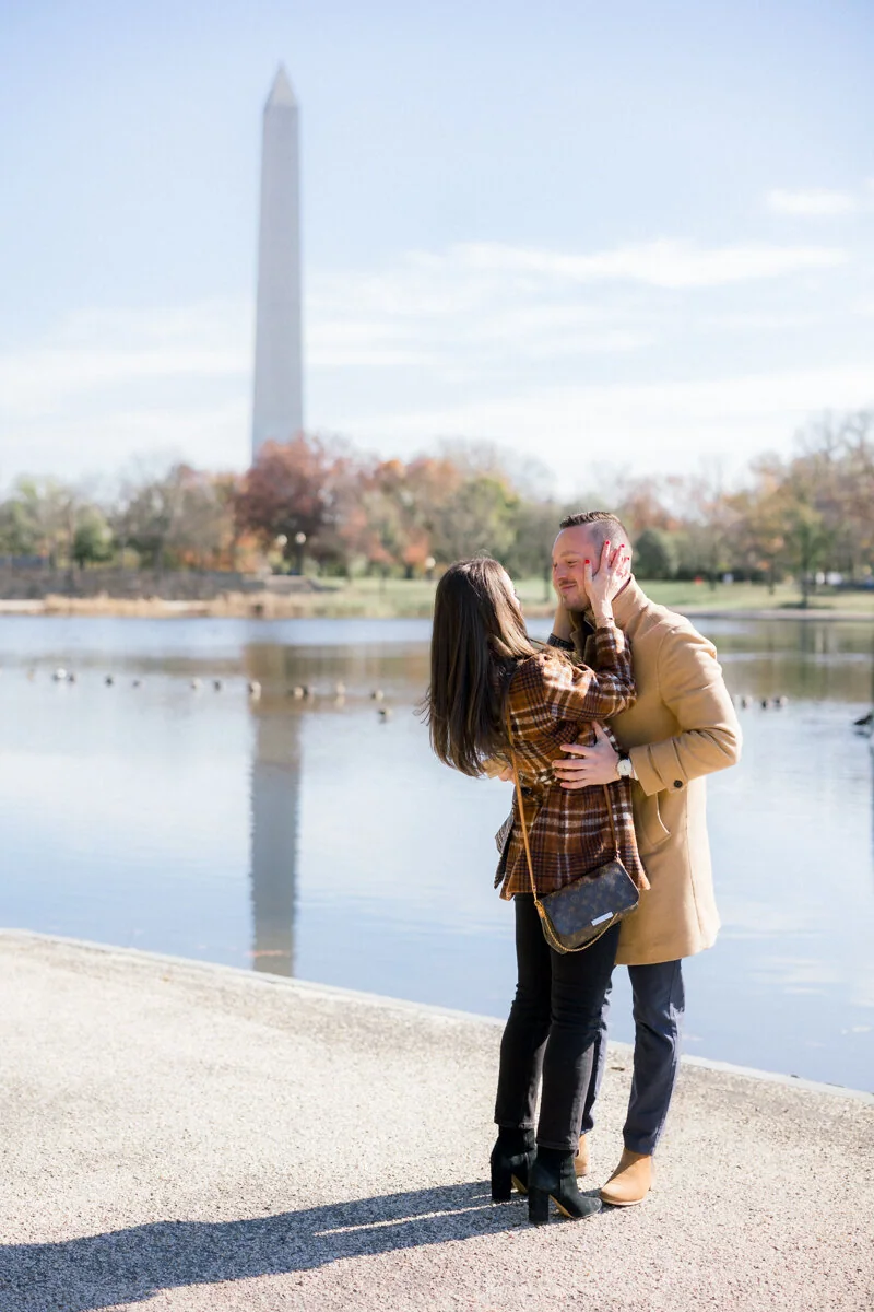 Sarah and Tanner’s Constitution Gardens proposal photograph 6