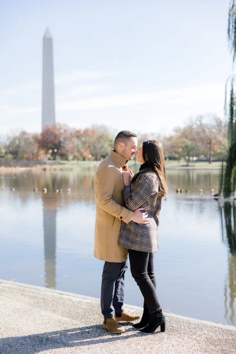 Sarah and Tanner’s Constitution Gardens proposal photograph 9