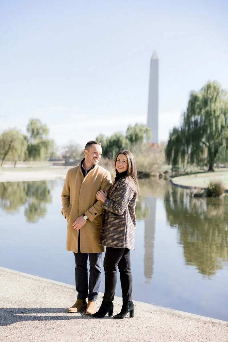 Sarah and Tanner’s Constitution Gardens proposal photograph 12