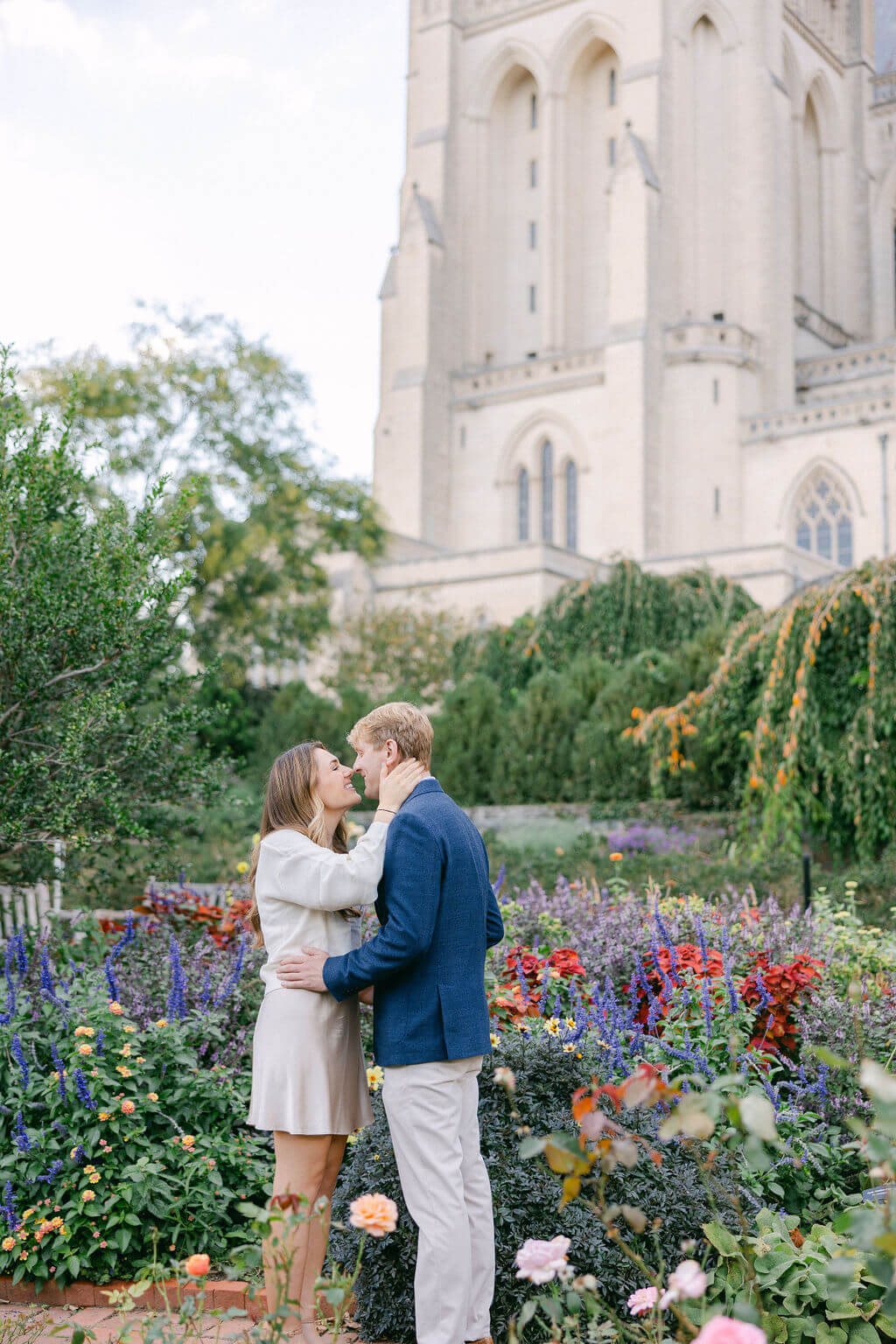 Capturing a Lovely Engagement Session at the Washingtons National Cathedral with Joan and Richard by Get Ready Photo 21